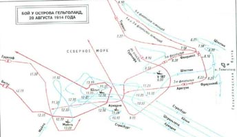 Бой у острова Гельголанд 28 августа 1914 года