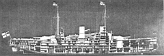 03.jpg: Линейные корабли типа <Нассау>. Фото модели