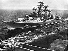 01.jpg: Большой противолодочный корабль «Красный Крым» в походе.