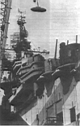 02.jpg: Погрузка боезапаса на авианосец «Хэнкок» перед его отправкой на театр военных действий, апрель 1944 г.