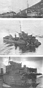 22.jpg: «Эскимо» после попадания немецкой торпеды. Перед буксировкой эсминца в Англию его второе 120-мм орудие было демонтировано