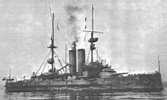 03.jpg: «КингЭдуард VII» — флагманский корабль адмирала Берес-форда, 1907г.