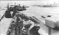 56.jpg: «Шарнхорст» прибыл в Вильгельмсхафен, 14 февраля 1940 г.