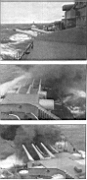 64.jpg: «Шарнхорст» ведет огонь по авианосцу «Глориес», 8 июня 1940 г.