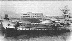 77.jpg: «Шарнхорст» в Бресте после завершения атлантического рейда, март — апрель 1941 г.