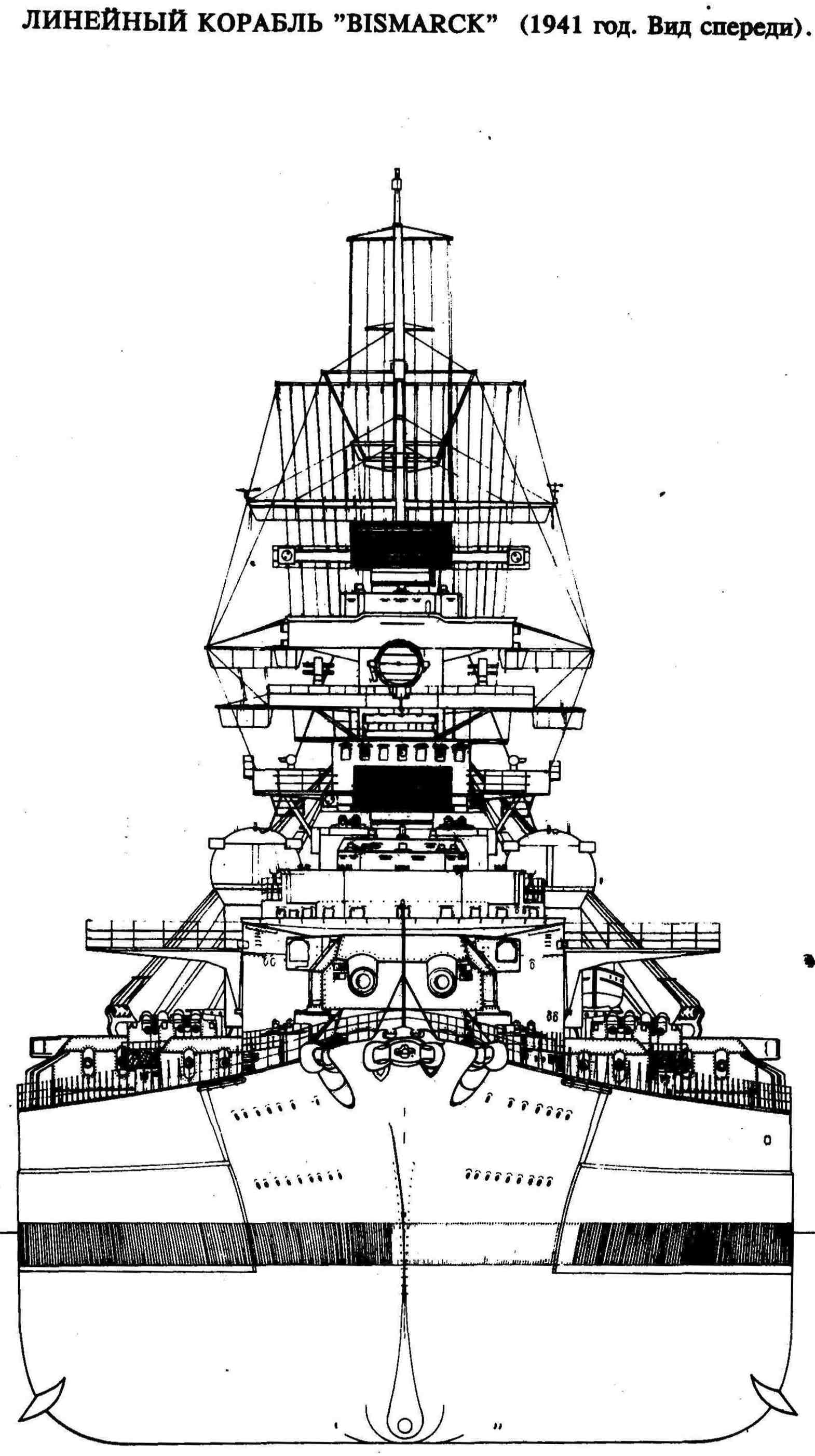 Бисмарк чертежи для моделирования