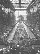 07.jpg: Спуск «Айовы» на воду 27 августа 1942 г.